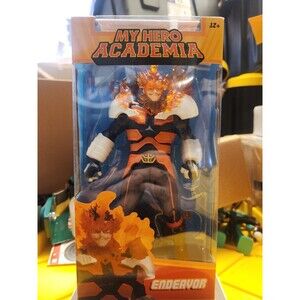 My Hero Academia Endeavor Action Figure  7" - 22 Moving Parts McFarlane Toys New